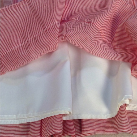 TALBOTS Silk/Cotton Pinstripe Skirt P2 HOST PICK - Picture 4 of 6